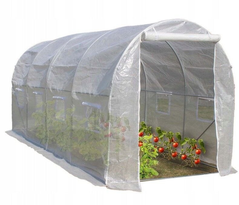 Kontrasto Folia do tunelu 4x2,5x2m 10m biała PE UV4 wzmacniana