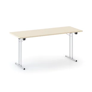 B2B Partner Stół składany Folding 1600 x 800 mm, buk 468103 - Stoły i stoliki do biura - miniaturka - grafika 1