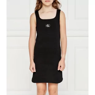 CALVIN KLEIN JEANS Sukienka - Sukienki i spódniczki dla dziewczynek - miniaturka - grafika 1