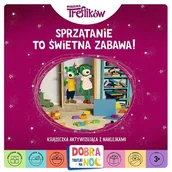 Książki edukacyjne - Sprzątanie to świetna zabawa. Dobranoc Trefliki na noc KS36688 Trefl - miniaturka - grafika 1
