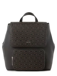 Calvin Klein - Plecak damski, brązowy - Plecaki - miniaturka - grafika 1