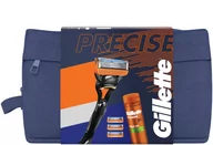 Zestawy kosmetyków męskich - Gillette - Zestaw Fusion 4UP + Zel 200 ml - miniaturka - grafika 1