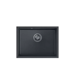 STEINER Alec zlewozmywak granitowy czarny HQA5340CZK - Zlewozmywaki - miniaturka - grafika 1