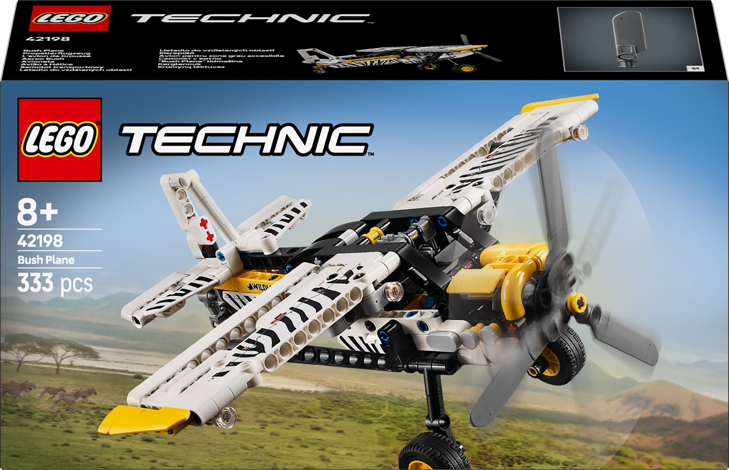 LEGO Technic Samolot transportowy 4 szt. 42198