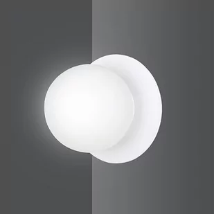 Emibig Minerva kinkiet 1x40W LED biały 613K1 - Lampy ścienne - miniaturka - grafika 1