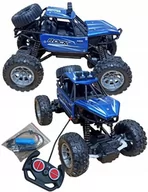 Samochody i pojazdy dla dzieci - ﻿Autko Zdalnie Sterowane MONSTER TRUCK METAL LED dla Dzieci samochód RC auto - miniaturka - grafika 1