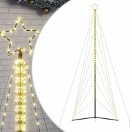 Ozdoby bożonarodzeniowe - vidaXL Lampki choinkowe, 861 ciepłych białych LED, 478 cm - miniaturka - grafika 1