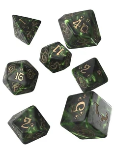 Cats Dice Set Pixel, kości do gry Q-Workshop - gra - Akcesoria do gier planszowych - miniaturka - grafika 1