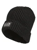 Czapeczki dla niemowląt - Didriksons Czapka beanie "Bus" w kolorze czarnym - miniaturka - grafika 1