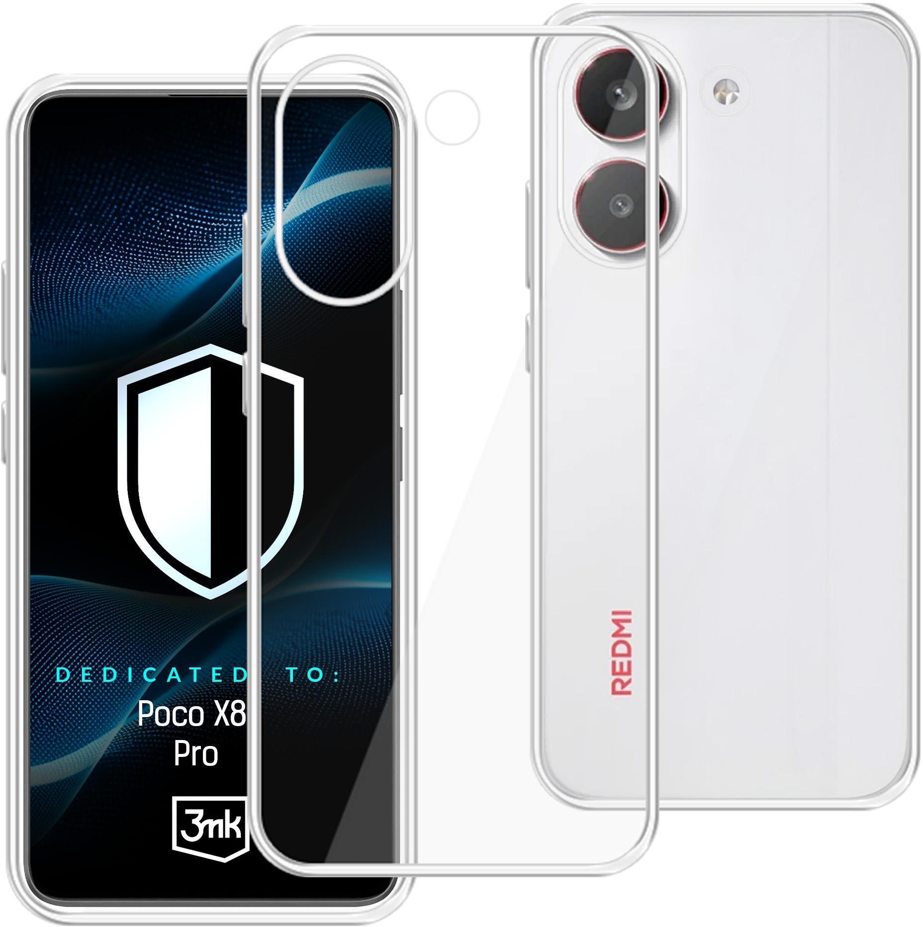 3MK POCO X8 Pro - 3mk Hardy Vision Case