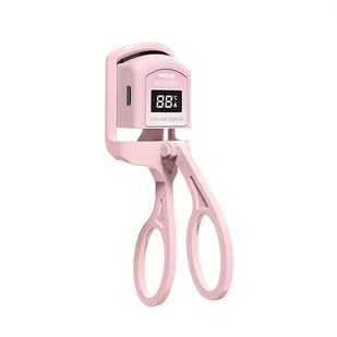 TEMU Różowy grzebień do skrzydełek zasilany przez USB, który zawiera wyświetlacz LED, silikonową podkładkę, która zmienia wraz ze wzrostem - Pozostałe akcesoria kosmetyczne - miniaturka - grafika 1