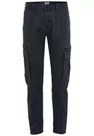 Spodenki męskie - camel active Męskie spodnie rekreacyjne Tapered Fit Toronto Cargo, Dunkel Blau, 32W / 36L - miniaturka - grafika 1