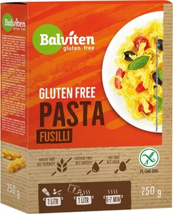 Balviten Makaron Fusilli 250g. Produkt bezglutenowy - Makaron - miniaturka - grafika 1