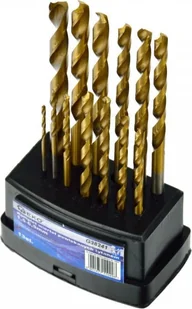 Geko Wiertło KPL.WIERTEŁ 13SZT.1,5-6,5MM,POWL.TYTAN,PL. BOX 50 G38241 - Wiertła - miniaturka - grafika 1