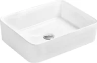 Umywalki - Umywalka Mexen Catia nablatowa 48 x 37 cm biała 21314800 - miniaturka - grafika 1