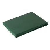 Prześcieradła - Eurofirany Prześcieradło satynowe ciemnozielone 160x210 - bez gumki 100% bawełna ef-prze-sat-c.zi-160x210 - miniaturka - grafika 1