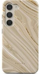 Burga Etui Full Glam Tough do Samsung Galaxy S23, beżowe wzorzyste - Etui i futerały do telefonów - miniaturka - grafika 1