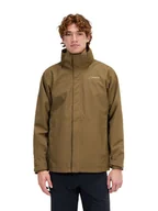 Kurtki i kamizelki sportowe męskie - Berghaus Kurtka funkcyjna 3w1 "Hillwalker Gemini" w kolorze jasnobrązowym - miniaturka - grafika 1