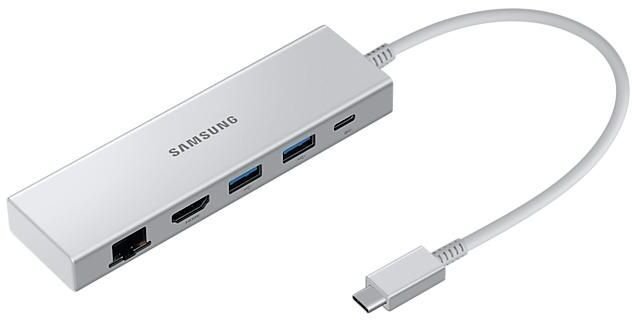 HUB USB Samsung Common Silver Multiport EE-P5400USEG