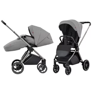 Wózek dla dziecka CARRELLO Ultra CRL-5525 Silk Grey - Wózki dziecięce - miniaturka - grafika 1
