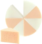 Gąbeczki do makijażu - Gąbka do makijażu okrągła Beter Segmentowana Latex 8 szt. (8412122222314) - miniaturka - grafika 1