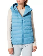 Kurtki damskie - BOSS C_ palaro Długa kurtka damska, niebieski (medium blue421), 34 - miniaturka - grafika 1