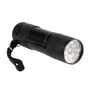 Latarki - Latarka mini aluminiowa czarna LED 45Lm - miniaturka - grafika 1