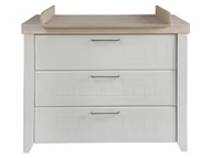 Komody dla dzieci - Roba Komoda z przewijakiem "Helene" z odpinaną nakładką do przewijania - miniaturka - grafika 1