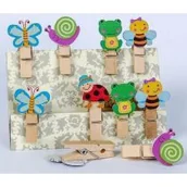 Dekoratorstwo - Klamerki ozdobne Shapes 06 - Łąka motyle - Fandy - miniaturka - grafika 1