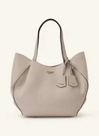 Torebki damskie - Guess Torba Shopper Amorette beige - miniaturka - grafika 1