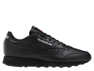 "Reebok Classic Leather Męskie Czarne (GY0955)" - Sneakersy męskie - miniaturka - grafika 1