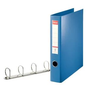 Segregator Esselte A4 Combi Z 4 Kółkami, 62 Mm, Niebieski - Segregatory - miniaturka - grafika 1