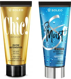 Soleo Chic! + So Moist Po Opalaniu Gratis - Balsamy i kremy do opalania - miniaturka - grafika 1