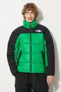 Kurtki męskie - The North Face kurtka HMLYN INSULATED męska kolor zielony zimowa NF0A4QYZPO81 - miniaturka - grafika 1