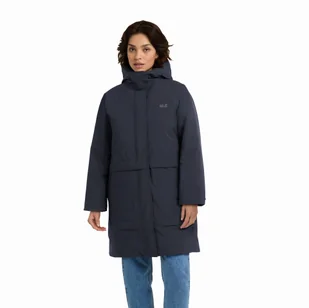 Damska kurtka z membraną Jack Wolfskin WINTERTIDE JKT W dark navy - XS - Kurtki damskie - miniaturka - grafika 1
