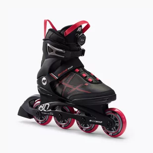 Rolki damskie K2 Alexis 80 Boa szare 30G0317 - Rolki - miniaturka - grafika 1