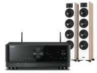 Zestawy stereo - Yamaha MusicCast RX-V4A (czarny) + Diva 6 (dąb) - miniaturka - grafika 1