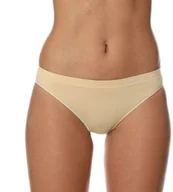 Bielizna sportowa damska - Brubeck Figi damskie bikini Comfort Cotton beżowe r. M (BI10020A) - miniaturka - grafika 1