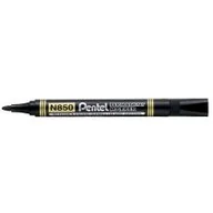 Markery permanentne - Pentel Marker CZARNY okrągły permanentny N850 - miniaturka - grafika 1