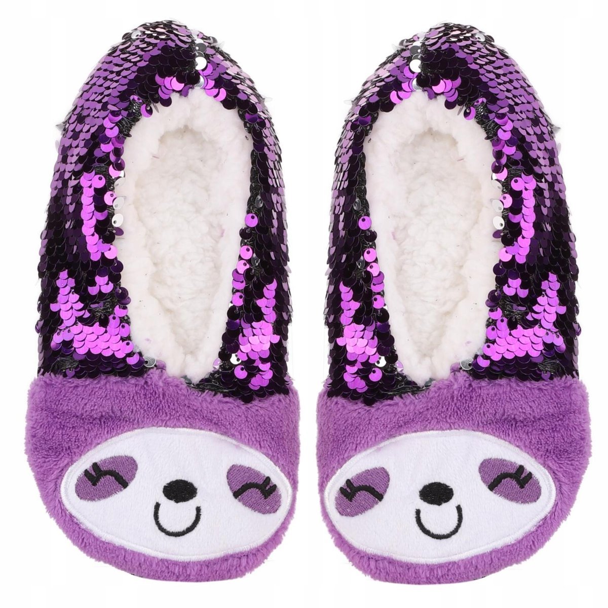 Bambosze Kapcie Dziecięce Ciepłe Futerko Miękkie w Dotyku ABS 31/34 MORAJ