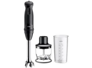 Braun MultiQuick 3 MQ30.201.MBK Czarny - Blendery ręczne - miniaturka - grafika 1