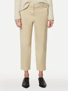 Marc O'Polo Chinosy 402 0018 10087 Beżowy Tapered Fit - Spodnie damskie - miniaturka - grafika 1