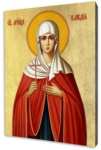 Ikona św. Klaudia - Ikony i obrazy sakralne - miniaturka - grafika 1