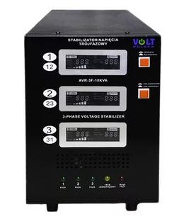 Stabilizator napięcia AVR PRO 10000 VA 3 fazy VOLT POLSKA - Akcesoria do agregatów prądotwórczych - miniaturka - grafika 2