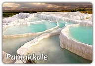 Magnesy - TURCJA - Pamukkale - Źródła - Unesco- Magnes na lodówkę - miniaturka - grafika 1
