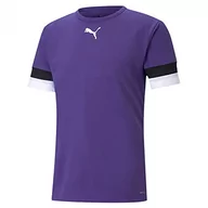 Piłka nożna - PUMA Męska koszulka piłkarska, trykot, męska, fioletowa, czarna, biała, rozmiar M - miniaturka - grafika 1