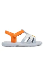 Buty dla dziewczynek - Melissa Sandały Mini Melissa Hip Bloomy Bb 35902 Niebieski - miniaturka - grafika 1