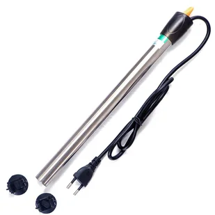 LANSENFISH STEEL HEATER 200W - STALOWA GRZAŁKA Z TERMOSTATEM DO AKWARIUM 150L - 350L - Oświetlenie akwarium - miniaturka - grafika 1
