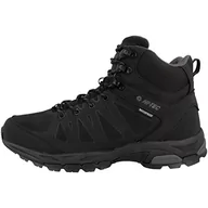 Buty trekkingowe męskie - Hi-Tec Męskie buty trekkingowe Raven Mid Wp, Czarny węgiel drzewny - 46 EU - miniaturka - grafika 1