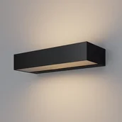 Lampy ogrodowe - LOT O428WL-L20GF3K kinkiet na elewację grafitowy LED 20W IP65 światło góra dół - miniaturka - grafika 1